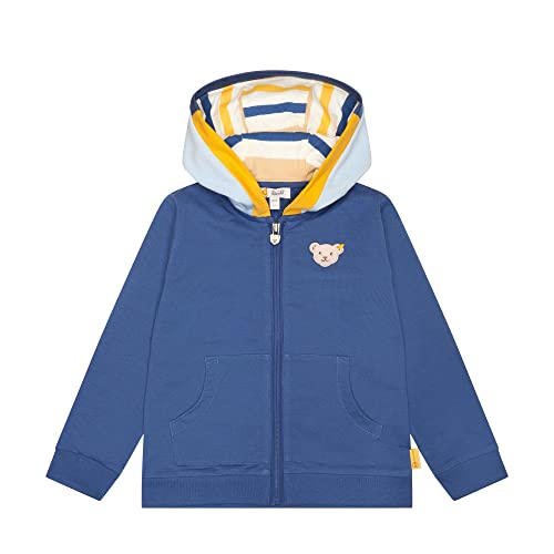 Steiff Jungen Sweatjacke Übergangsjacke, True Navy, 92 EU von Steiff