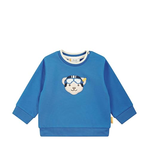 Steiff Jungen Sweatshirt, Nebulas Blue, 62 EU Steiff Jungen Sweatshirt, Nebulas Blue, 62 EU von Steiff
