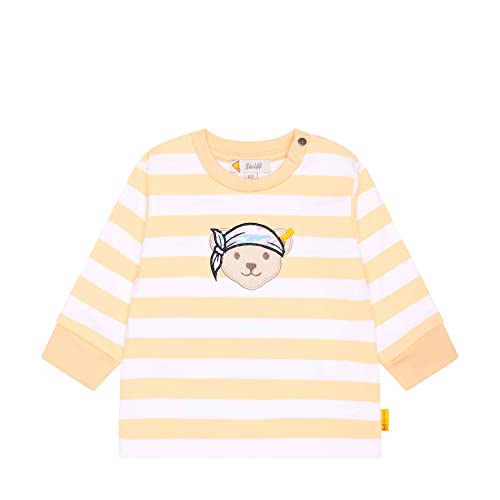 Steiff Jungen Sweatshirt, Peach Fuzz, 62 EU von Steiff