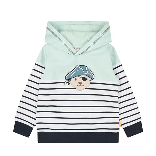 Steiff Jungen Sweatshirts mit Kapuze, Aligator Island, SURF Spray, 110 von Steiff