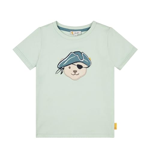 Steiff Jungen T-Shirts Kurzarm, Aligator Island, SURF Spray, 98 von Steiff