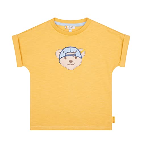 Steiff Jungen T-shirt Kurzarm T Shirt, Ochre, 116 EU von Steiff