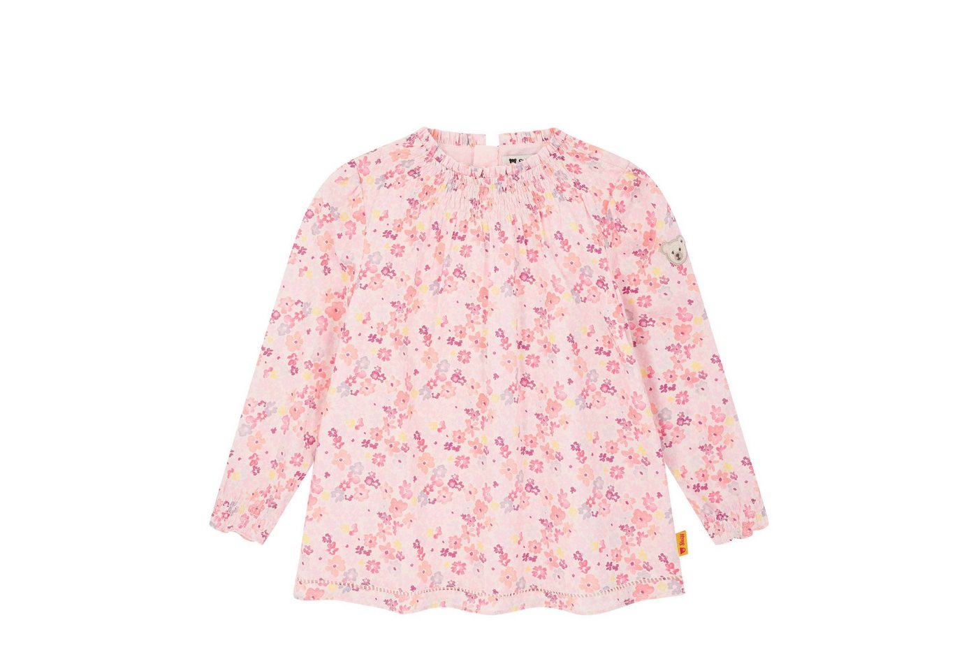 Steiff Langarmbluse Bluse langarm Balletcore, gefüttert von Steiff