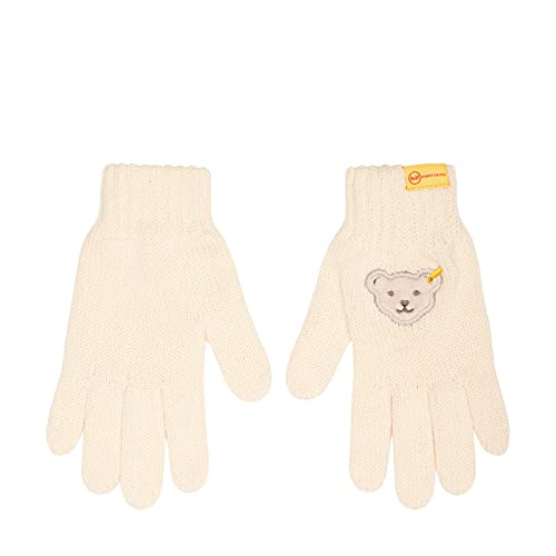 Steiff Mädchen Classic Glove Liners, Antique White, 20 EU von Steiff