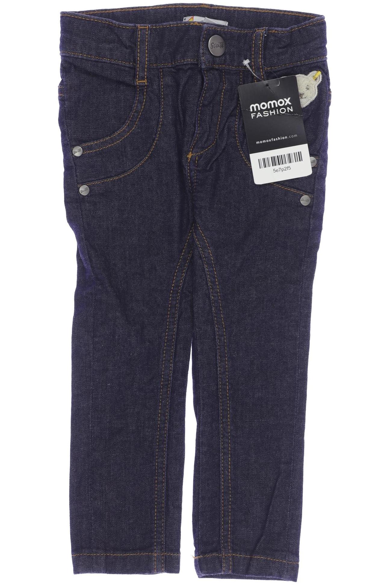 Steiff Damen Jeans, marineblau, Gr. 86 von Steiff