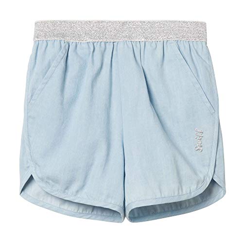 Steiff Mädchen Jeans Shorts, Blau (Forever Blue 6027), 116 von Steiff