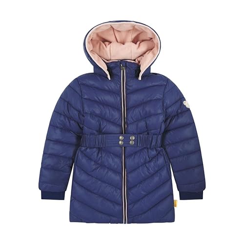 Steiff Mädchen Kapuze Jacke, Crown Blue, 116 von Steiff