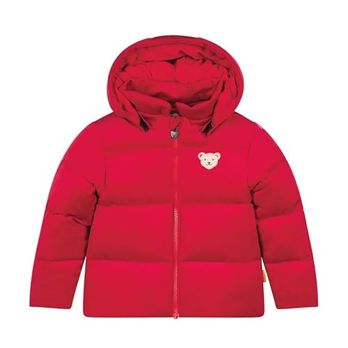 Steiff Mädchen Kapuze Jacke, Ribbon RED, 116 von Steiff