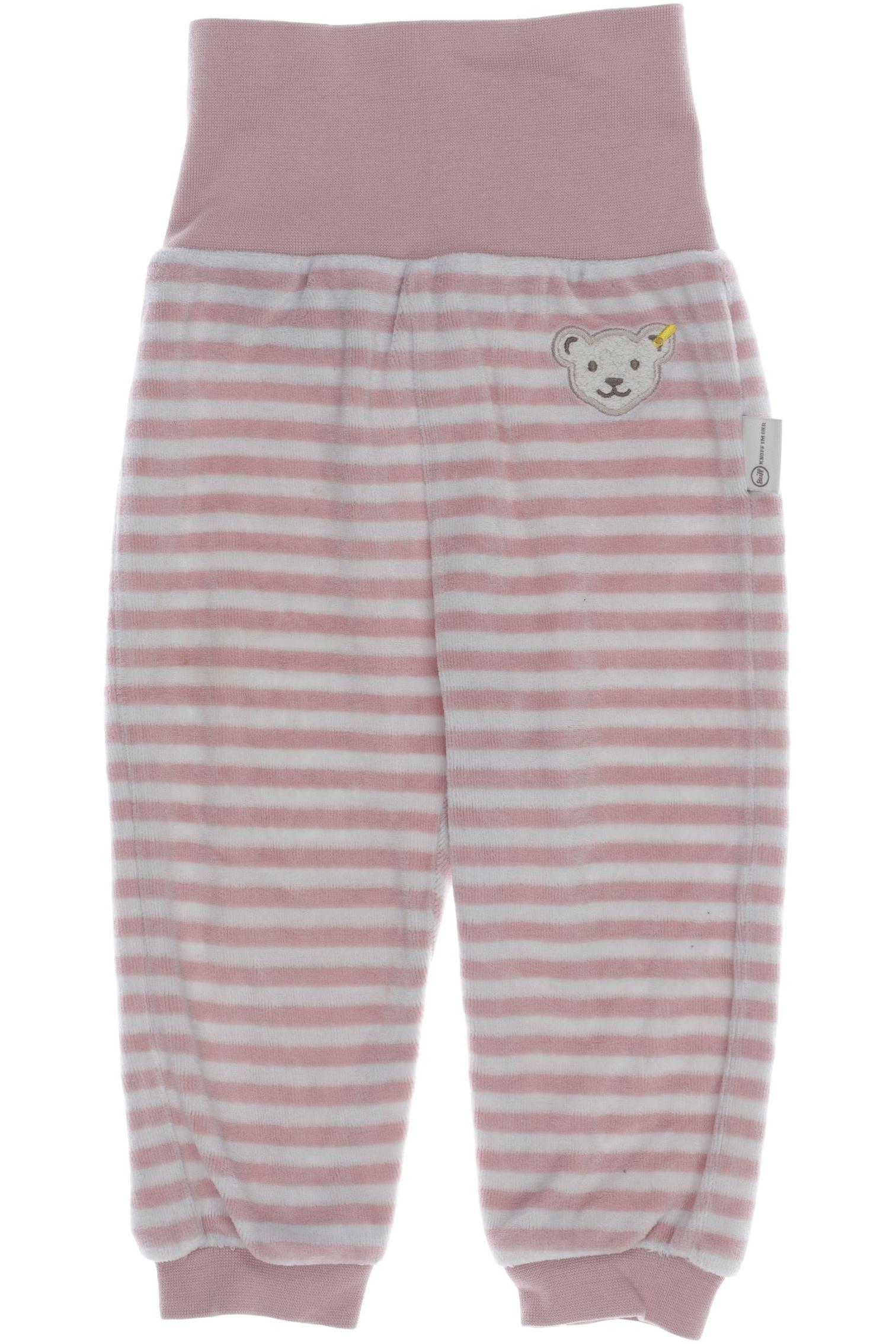 Steiff Damen Stoffhose, pink, Gr. 68 von Steiff