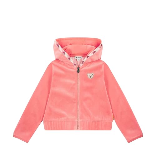 Steiff Mädchen Sweatjacke, Peach Blossom, 98 cm von Steiff