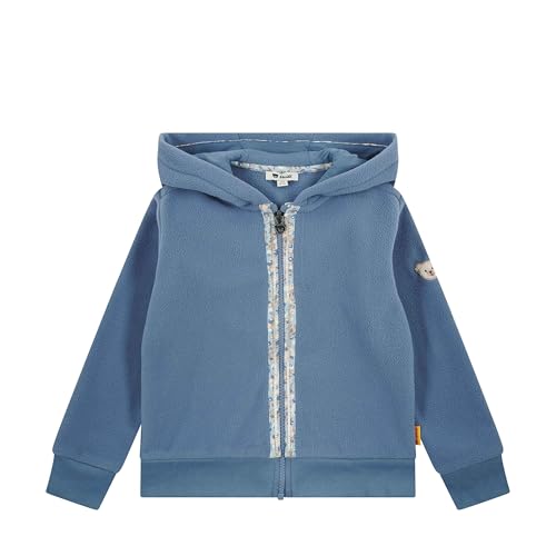 Steiff Mädchen Sweatjacke, Stonewash, 128 von Steiff