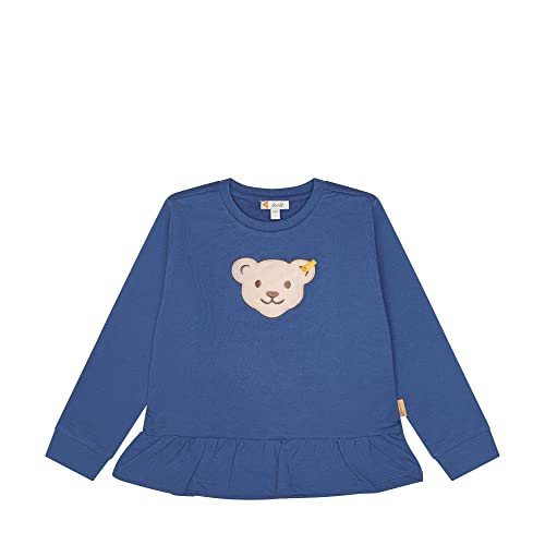 Steiff Mädchen Sweatshirt, True Navy, 92 EU von Steiff