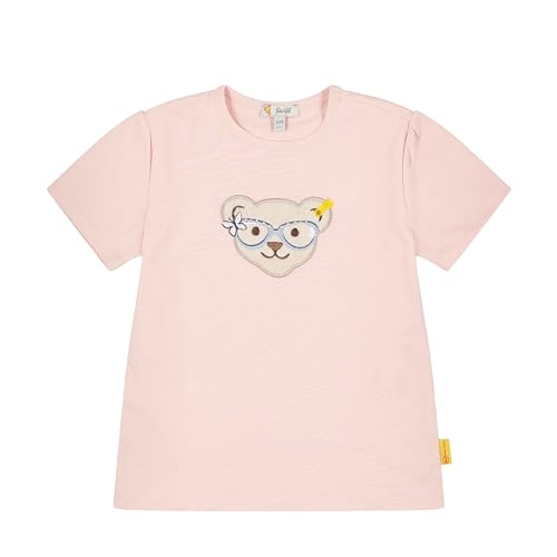 Steiff Mädchen T-Shirts Kurzarm, Butterfly, Seashell PINK, 116 von Steiff