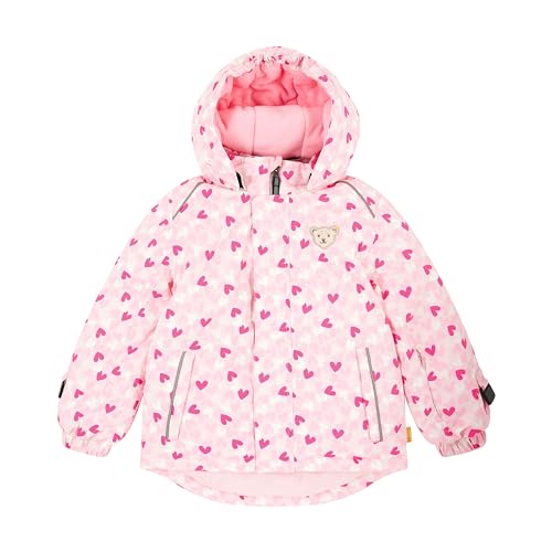 Steiff Mädchen Tec-Outwear Jacke, Pink, 092 von Steiff