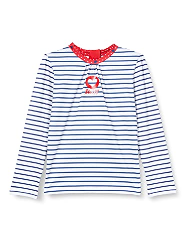 Steiff Mädchen UV Shirt Schwimmshirt-Set, Navy, 122 von Steiff