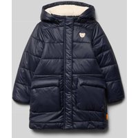 Steiff Regular Fit Steppjacke mit Logo-Stitching in Marine, Größe 98 von Steiff
