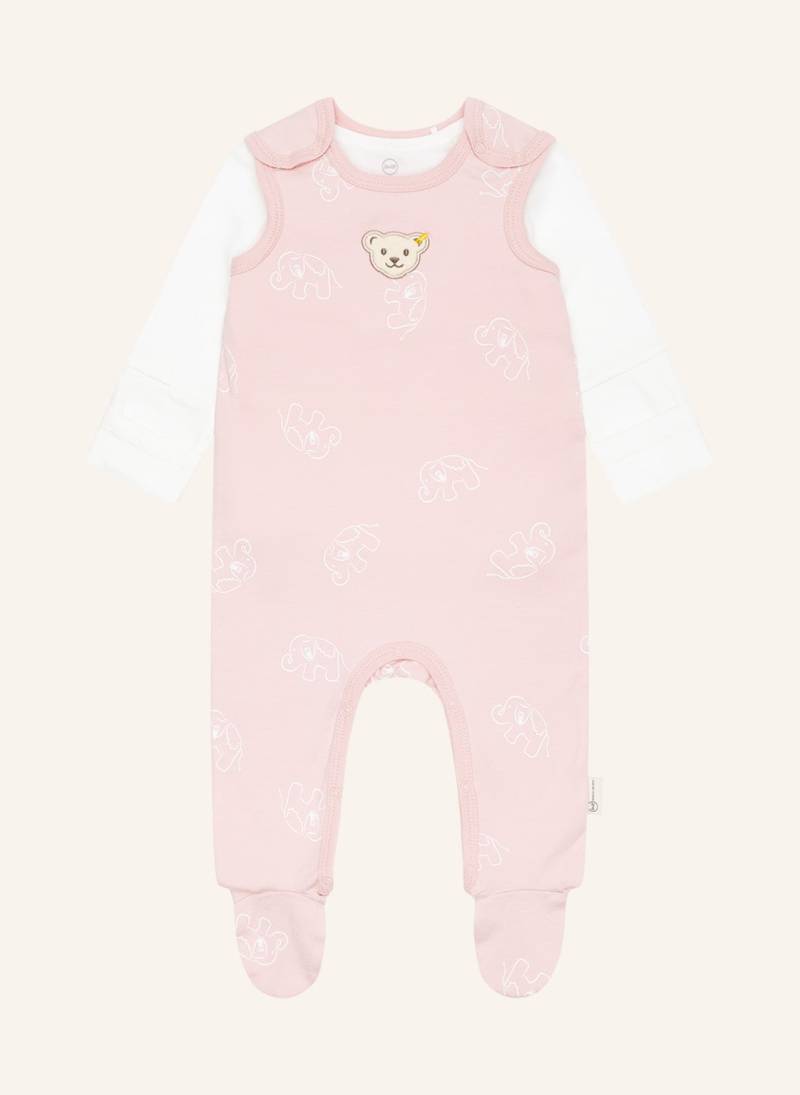 Steiff Set Wellness: Strampler Und Longsleeve rosa von Steiff