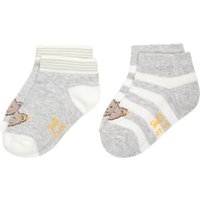Steiff Socken 2er-Pack Soft Grey Melange von Steiff