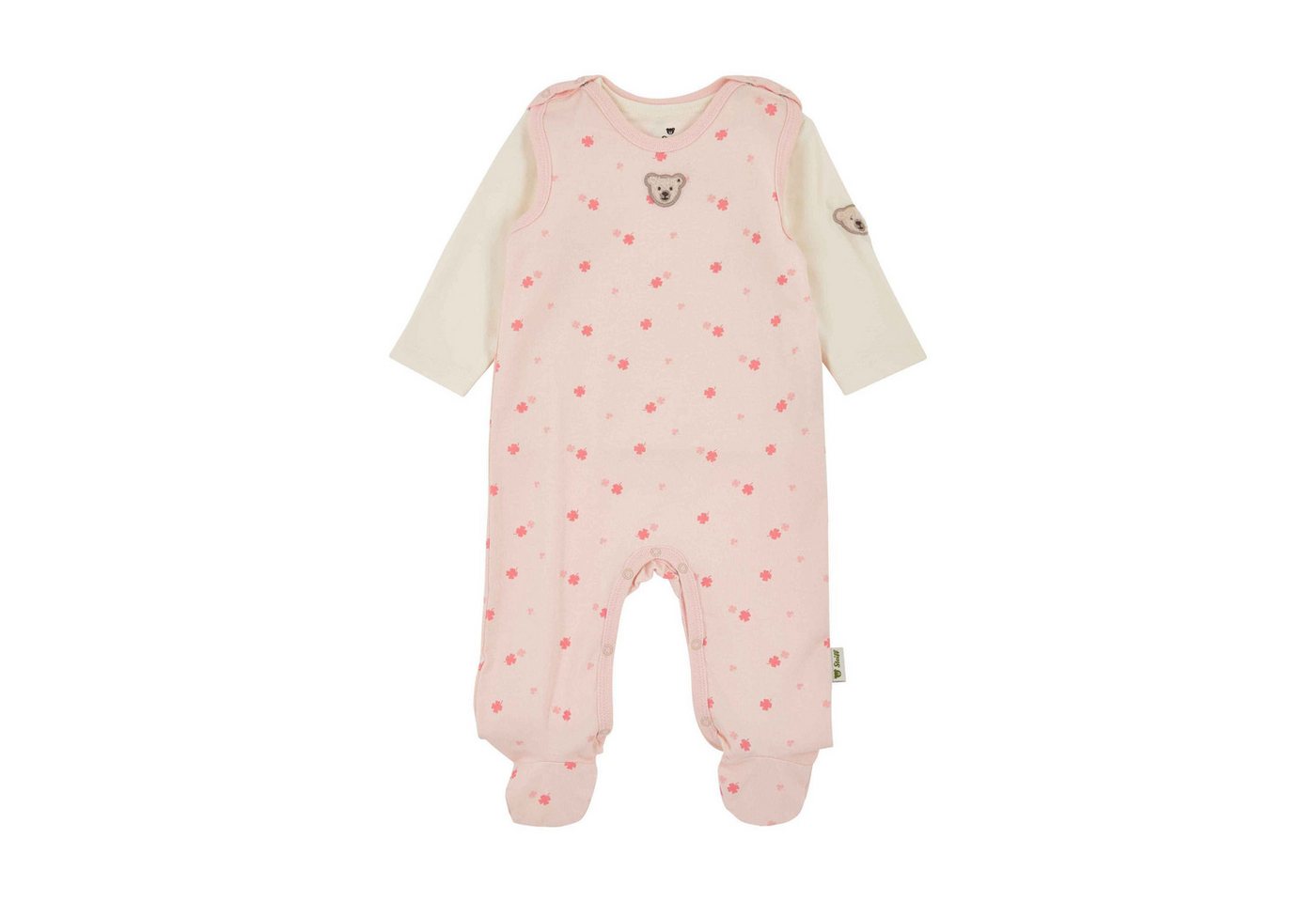 Steiff Strampler Set Strampler + T-Shirt langarm Baby Wellness von Steiff