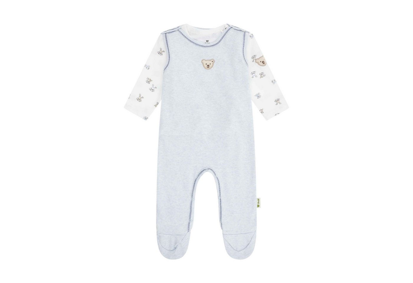 Steiff Strampler Set Strampler + T-Shirt langarm Baby Wellness von Steiff