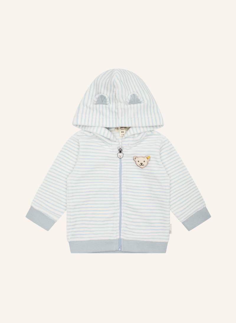Steiff Sweatjacke Wellness blau von Steiff