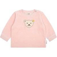 Steiff Sweatshirt GOTS silver pink von Steiff