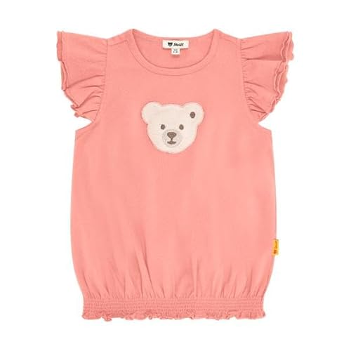 Steiff T-Shirt Kurzarm EU Größe 122 Fusion Coral, Kurzarm Shirt, Sommer Shirt für Kinder, Babyoberteil, ideales Basic Shirt, bequem und weich, waschmaschinenfest Steiff T-Shirt Kurzarm EU Größe 122 Fusion Coral, Kurzarm Shirt, Sommer Shirt für Kinder, Babyoberteil, ideales Basic Shirt, bequem und weich, waschmaschinenfest von Steiff