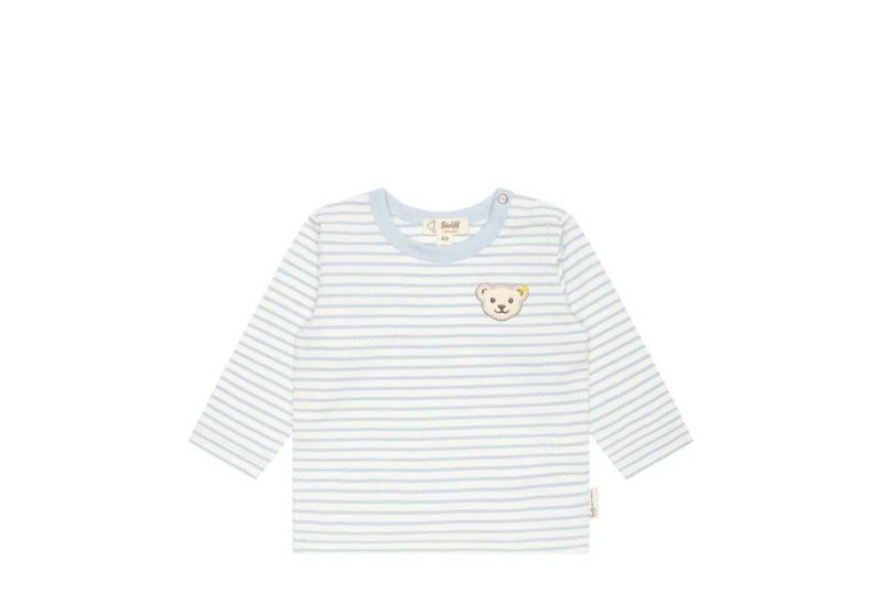 Steiff T-Shirt T-Shirt langarm GOTS Baby Wellness mit Teddykopf von Steiff