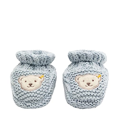 Steiff Unisex Baby Babyschuhe GOTS Baby Wellness einfarbig, 1 von Steiff