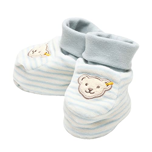 Steiff Unisex Baby Babyschuhe GOTS Baby Wellness gestreift, 2 von Steiff