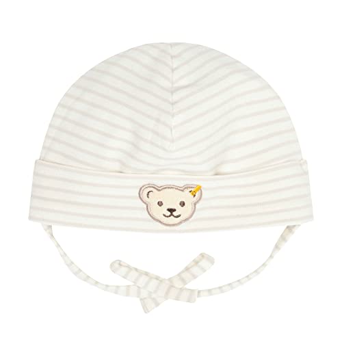 Steiff Unisex Baby Basic Bommel Beanie-Mütze, Wind Chime, 43 von Steiff