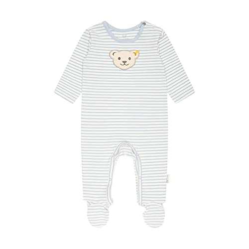 Steiff Unisex Baby Basic Kleinkind-Schlafanzüge, Celestial Blue, 44 von Steiff