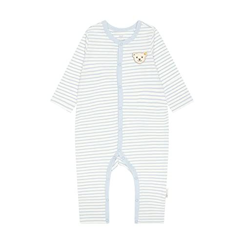 Steiff Unisex Baby Basic Kleinkind-Schlafanzüge, Celestial Blue, 68 von Steiff