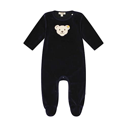 Steiff Unisex Baby Basic Kleinkind-Schlafanzüge, Navy, 74 von Steiff