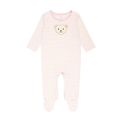 Steiff Unisex Baby Basic Kleinkind-Schlafanzüge, Silver PINK, 44 von Steiff