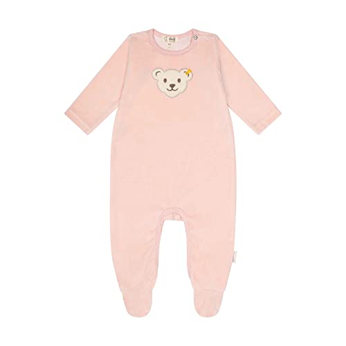 Steiff Unisex Baby Basic Kleinkind-Schlafanzüge, Silver PINK, 50 von Steiff