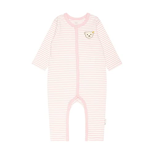 Steiff Unisex Baby Basic Kleinkind-Schlafanzüge, Silver PINK, 86 von Steiff