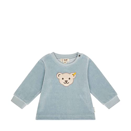 Steiff Unisex Baby Kapuze Sweatshirt, Celestial Blue, 62 Steiff Unisex Baby Kapuze Sweatshirt, Celestial Blue, 62 von Steiff