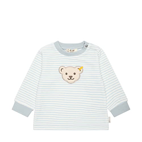 Steiff Unisex Baby Kapuze Sweatshirt, Celestial Blue, 80 Steiff Unisex Baby Kapuze Sweatshirt, Celestial Blue, 80 von Steiff