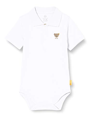 Steiff Unisex Baby Body, Bright White, 62 von Steiff