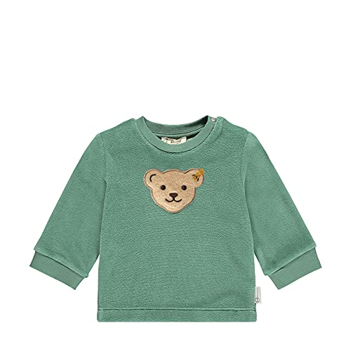 Steiff Unisex Baby Sweatshirt, Sagebrush Green, 50 von Steiff