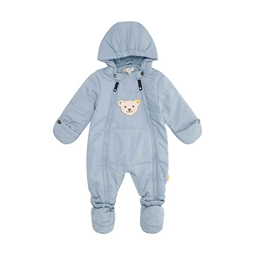 Steiff Unisex Baby sneeuwpak Snowsuit, Ashley Blue, 74 EU von Steiff