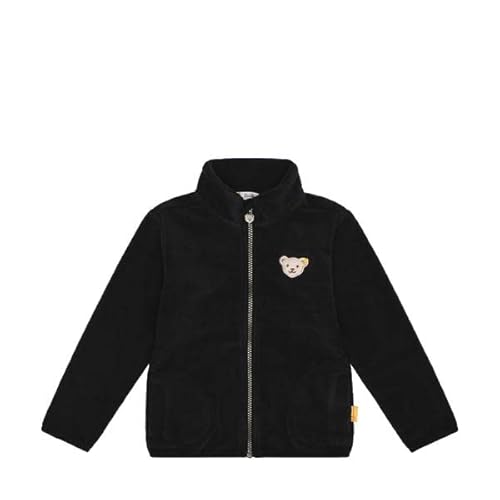 Steiff Unisex Kids Fleecejacke ohne Kapuze Jacke, Navy, 104 von Steiff