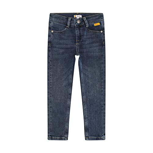Steiff Unisex Kids Slim fit Jeans, Blue Indigo, 104 von Steiff