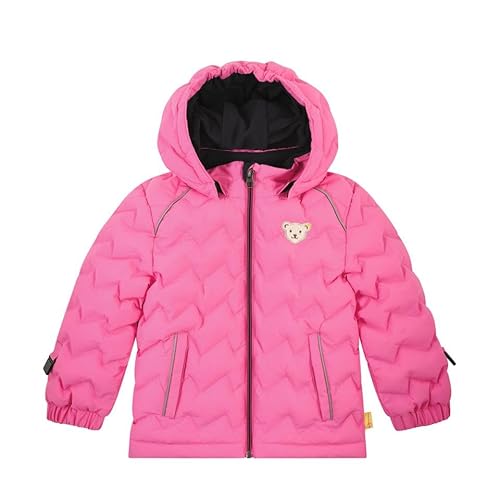 Steiff Unisex Kinder Kapuze Jacke, HOT PINK, 092 von Steiff