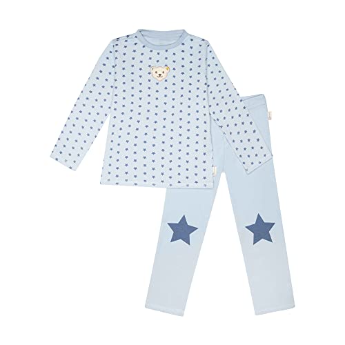 Steiff Unisex 2 Pieces. Long Pyjamaset, Celestial Blue, 104 EU von Steiff