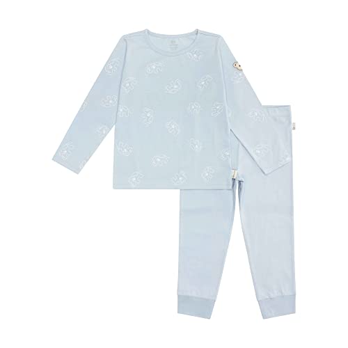 Steiff Unisex Schlafanzug 2tlg. lang Pyjamaset, Celestial Blue, 116 von Steiff