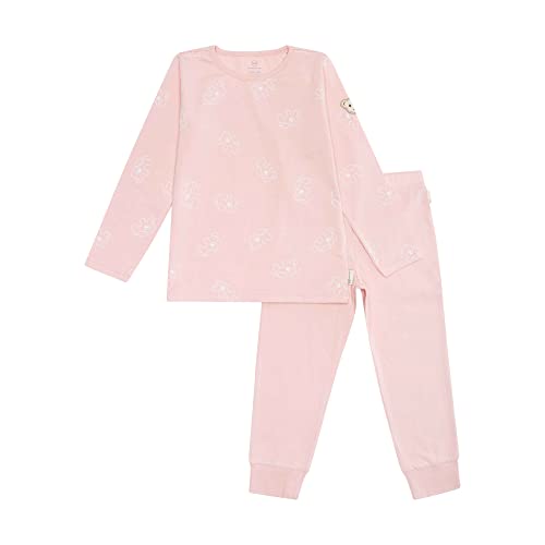 Steiff Unisex Schlafanzug 2tlg. lang Pyjamaset, Silver PINK, 128 von Steiff