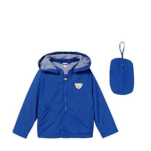 Steiff Wetter Jacke Ju. Tasche Größe: 080 Farbe: stahlblau von Steiff