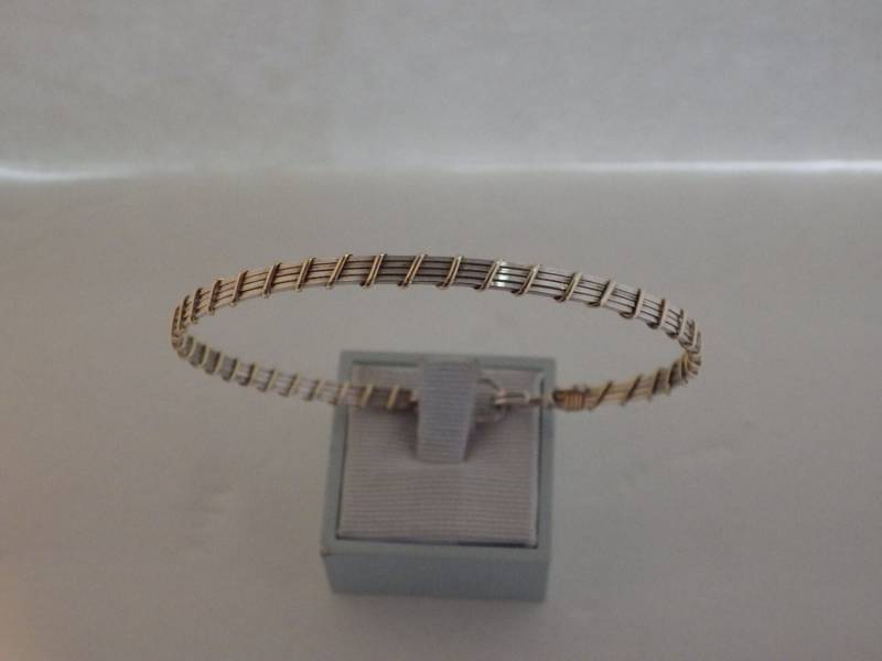 Diagonales Wickelarmband Diagonales Wickelarmband von SteinGemJewelry